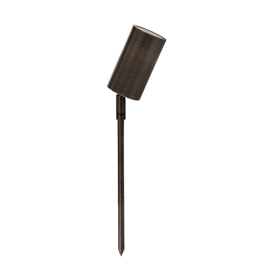 HV1426NW-AB- Mini Tivah Antique Brass 3w MR11 Garden Spike Light - HV1426NW-AB