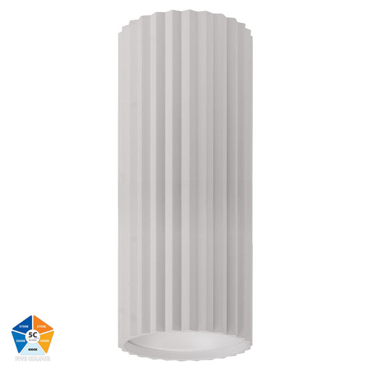 Nella White 7w Surface Mounted LED Downlight - HV5851S-WHT-EXT-12V