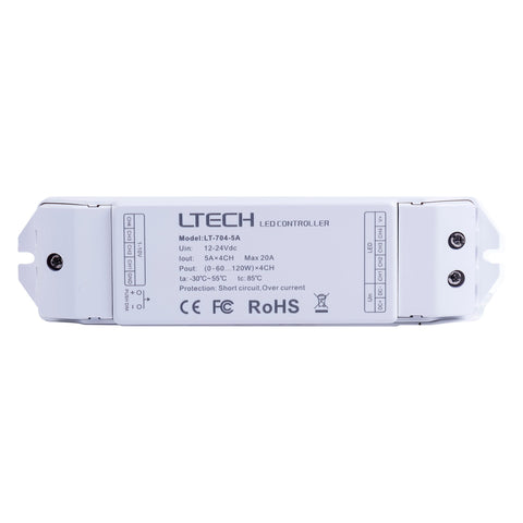 0-1/10V RGBW LED Strip Controller - HV9106-LT-704-5A
