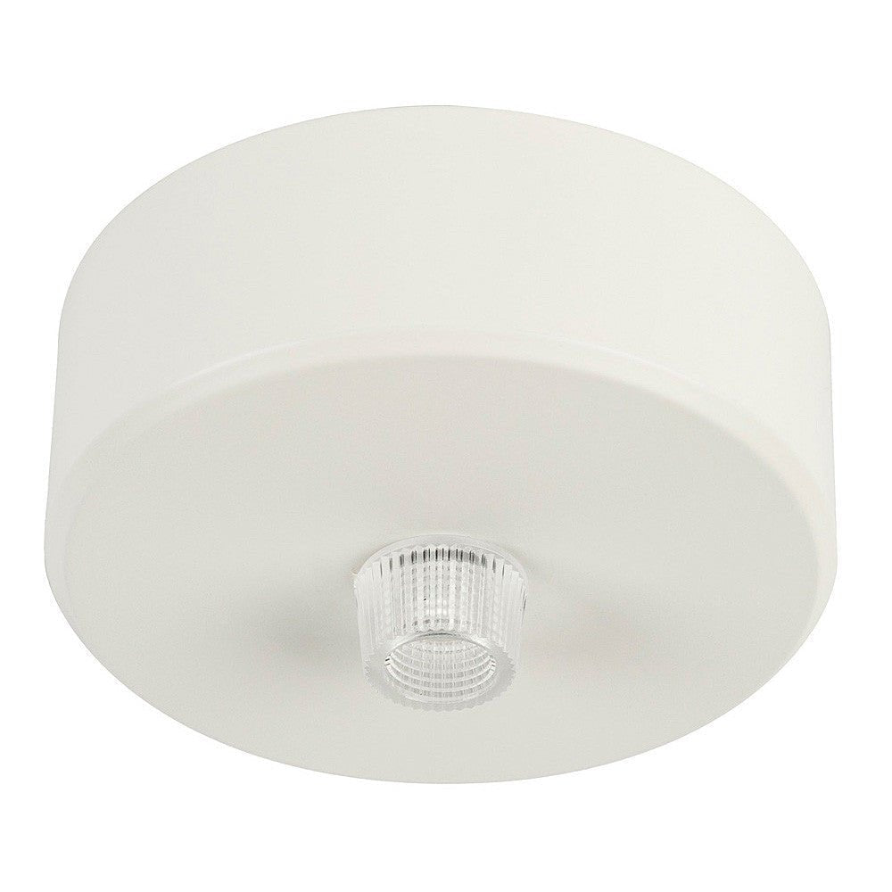 70mm Round Canopy White - HV9705-7023-WHT