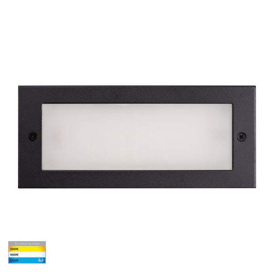 Bata Black LED Brick Light - HV3003T-BLK-12V