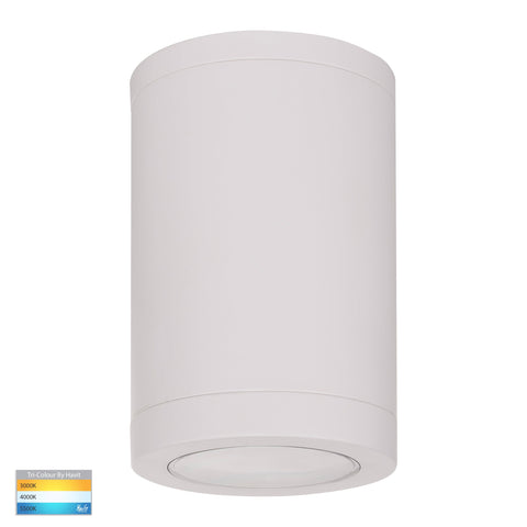 Lexan White 9in1 Surface Mounted GU10 LED Downlight - HV5832T-WHT