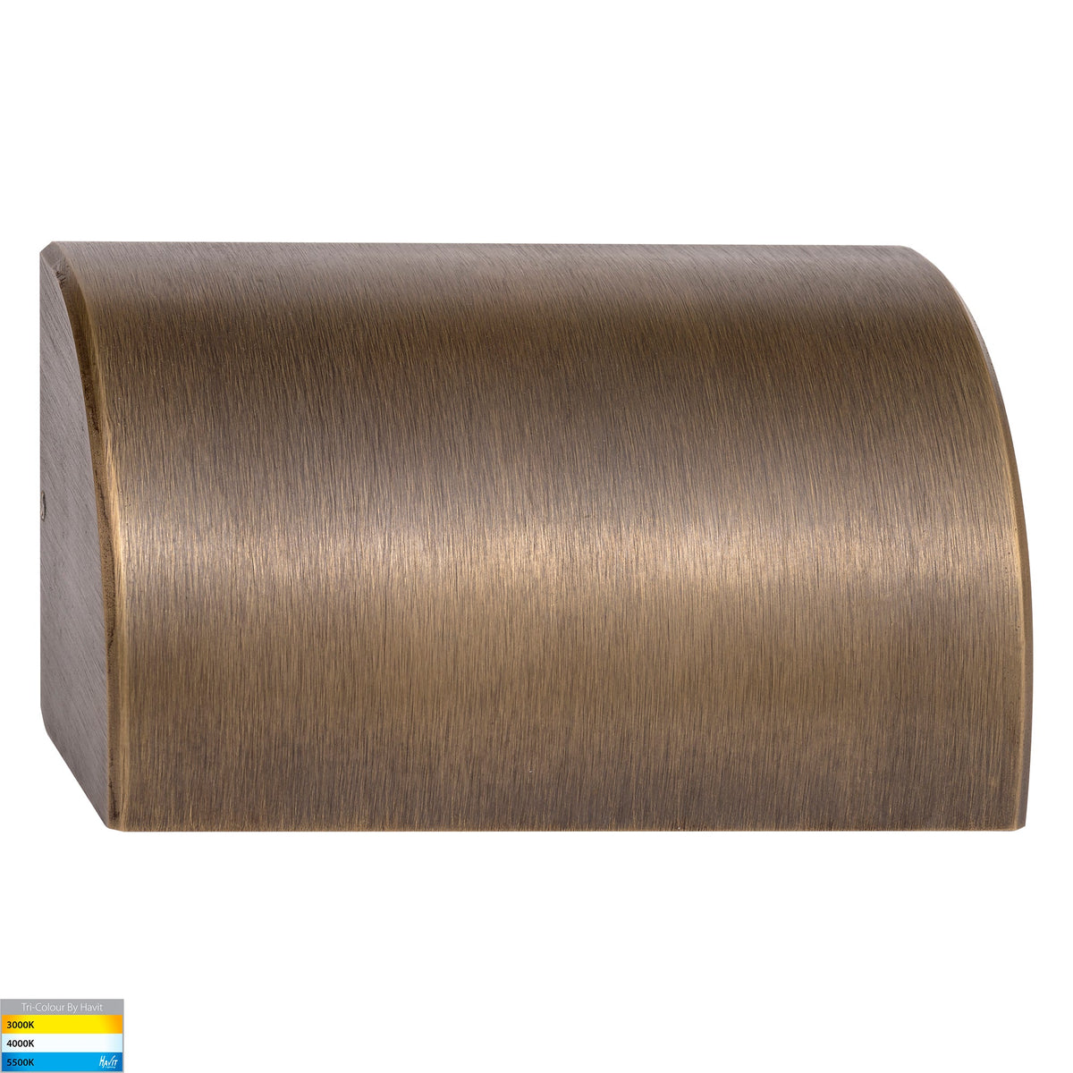 Ridge Solid Bronze LED Step Light - HV3283T-BRZ
