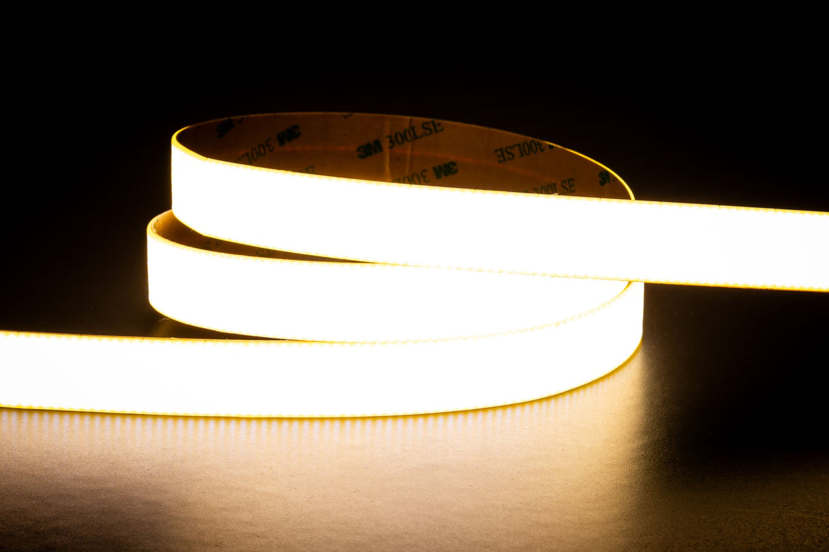30w IP20 24v DC COB LED Strip 4000k - HV9761-IP20-3072-4K-30M