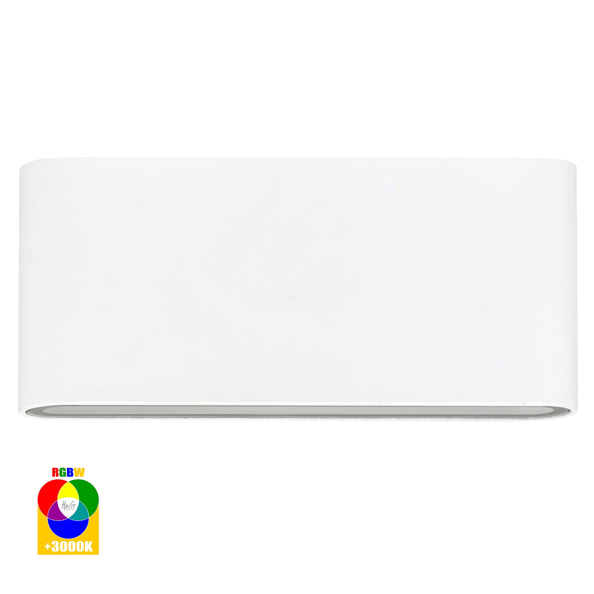 Lisse White Up & Down RGBW LED Wall Light - HV3644RGBW-WHT