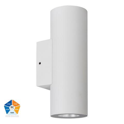 HV3626S-ALUWHT- Aries Aluminium White Up & Down LED Wall Light - HV3626S-ALUWHT
