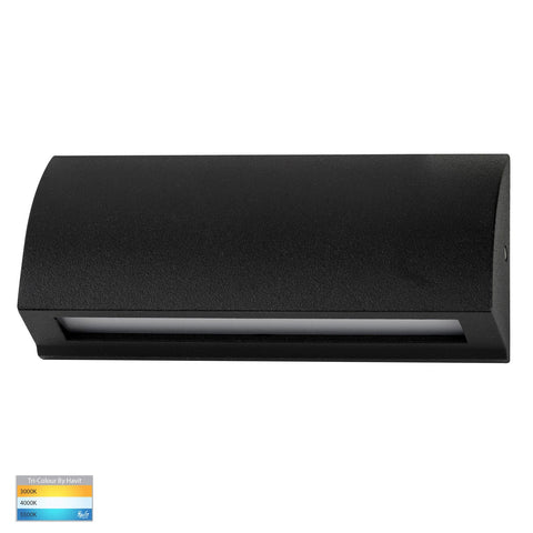 Taso 3.5w Black TRI Colour LED Step Light - HV3270T-BLK-12V