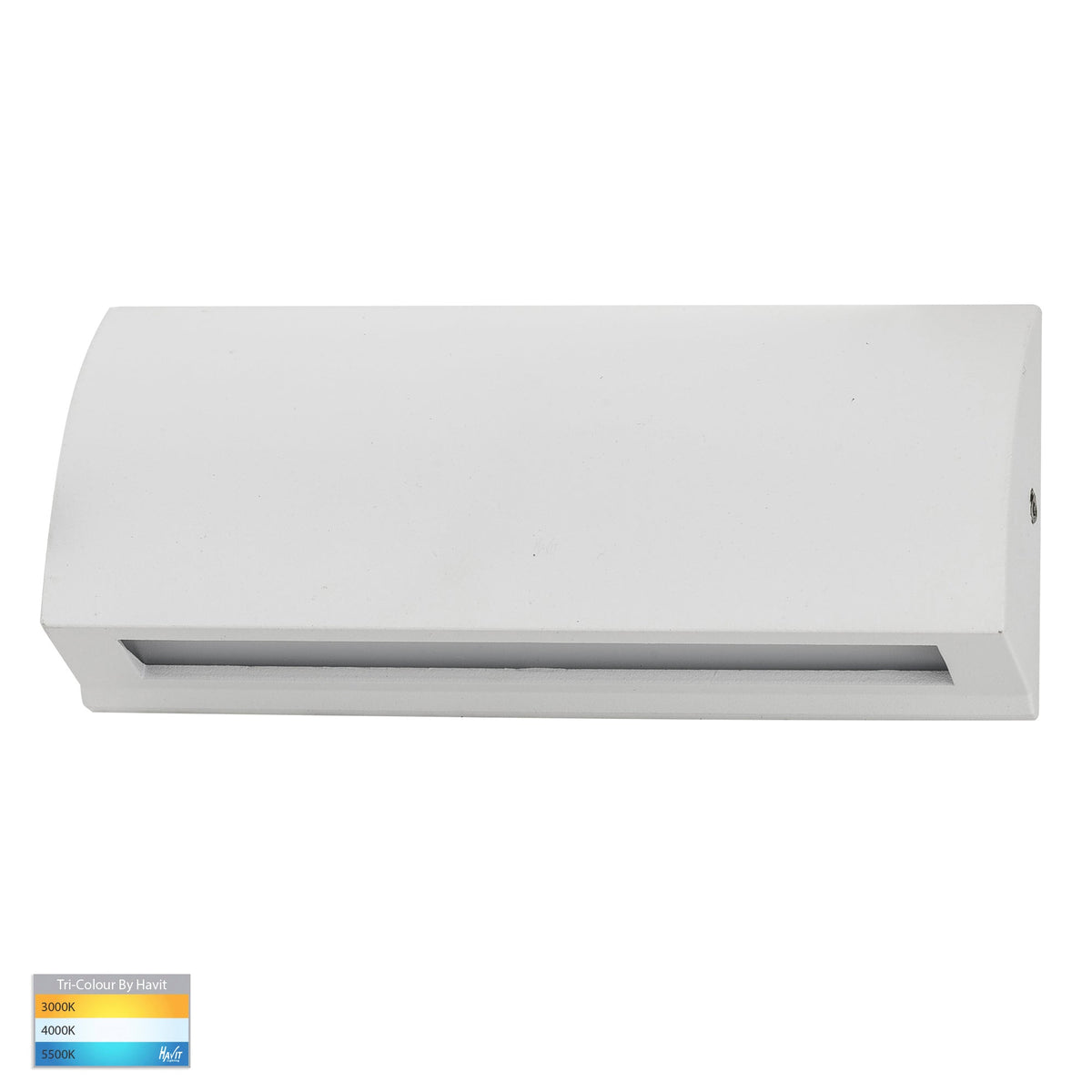 Taso 3.5w White TRI Colour LED Step Light - HV3270T-WHT-12V