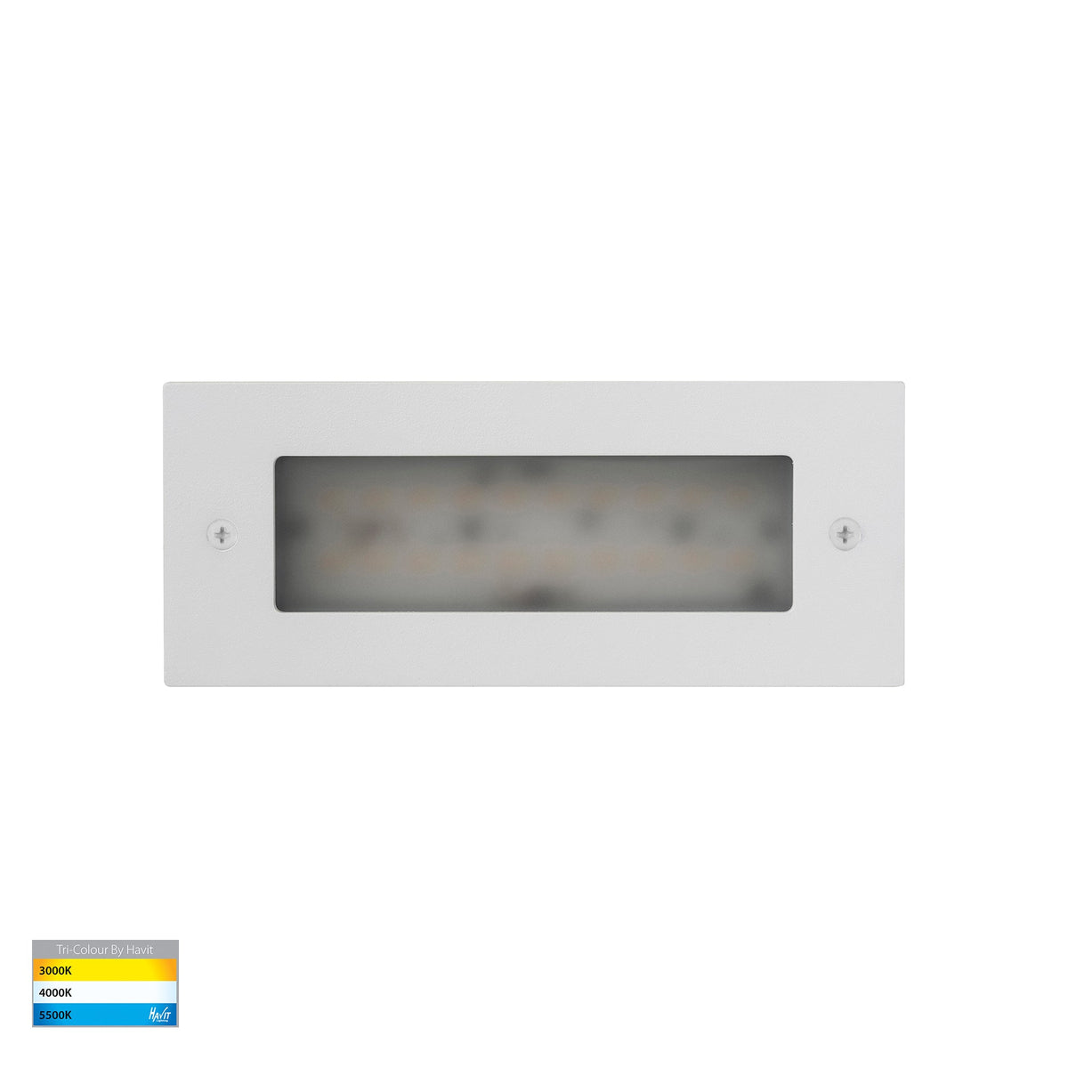 Bata White 6w LED Brick Light - HV3005T-WHT-240V