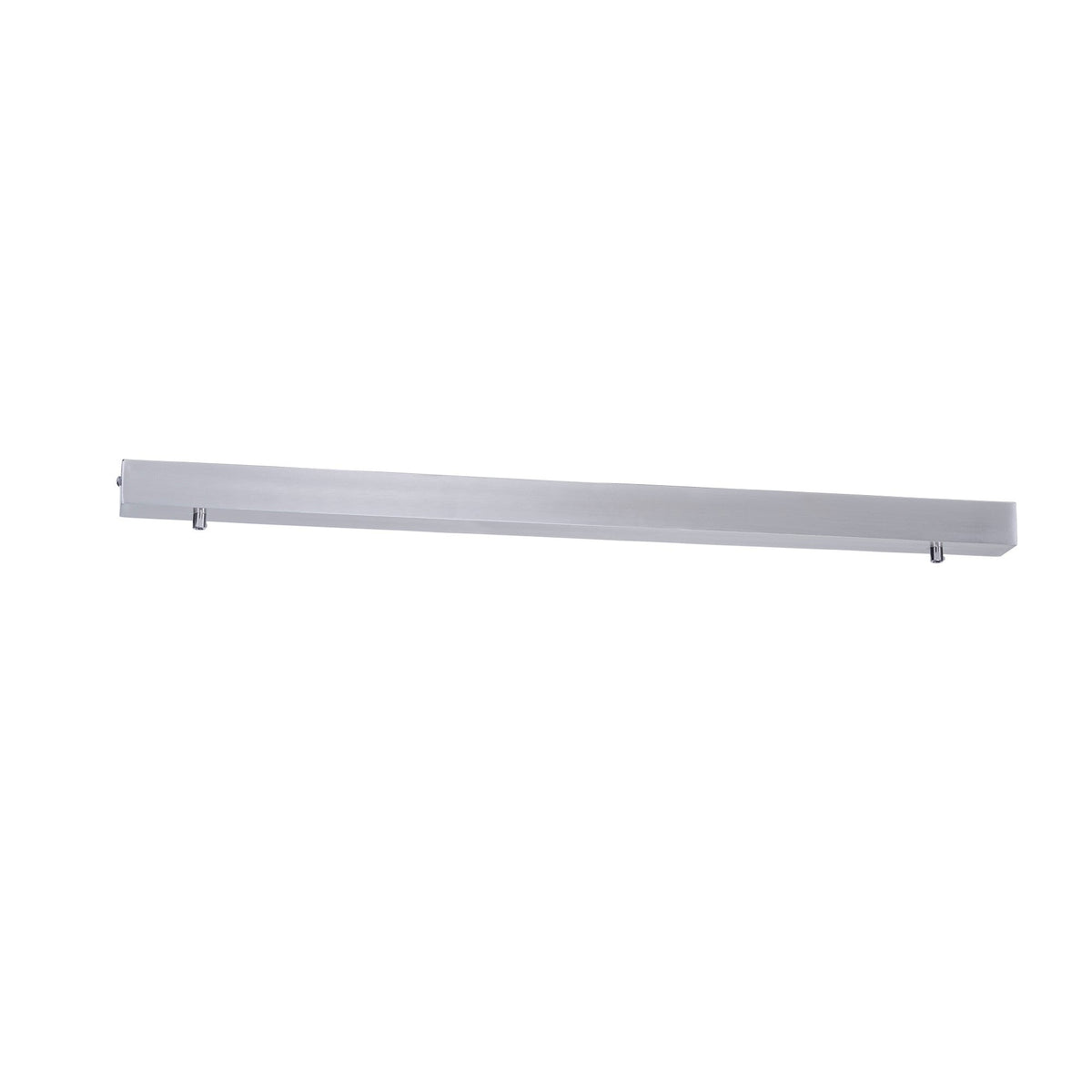 800mm Rectangle Surface Mounted Satin Chrome Pendant Canopy - HV9705-5080-SCH