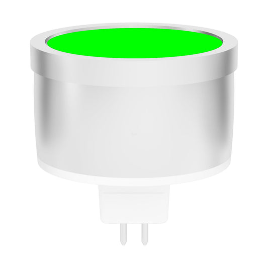 Green 12v DC 5w MR16 LED Globe - HV9507G