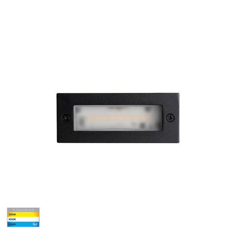 Bata Black 3w LED Brick Light - HV3007T-BLK-12V