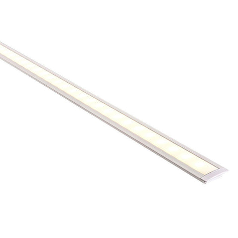 Shallow Square Winged Aluminium Profile - HV9695-2507-EC