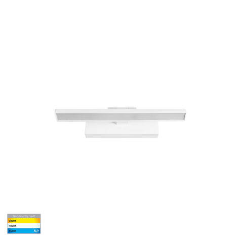 Vanita White 400mm Adjustable Wall Light - HV8101T-WHT
