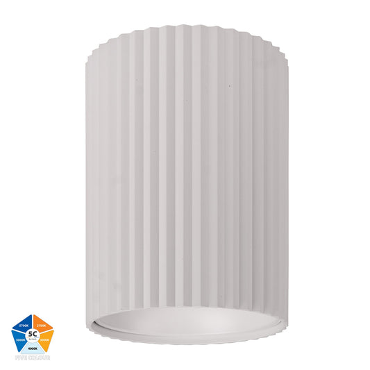Nella White 24w Surface Mounted LED Downlight - HV5854S-WHT-12V