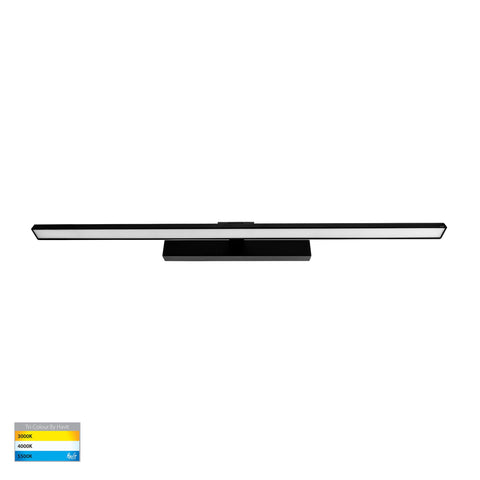 Vanita Black 1000mm Adjustable Wall Light - HV8104T-BLK