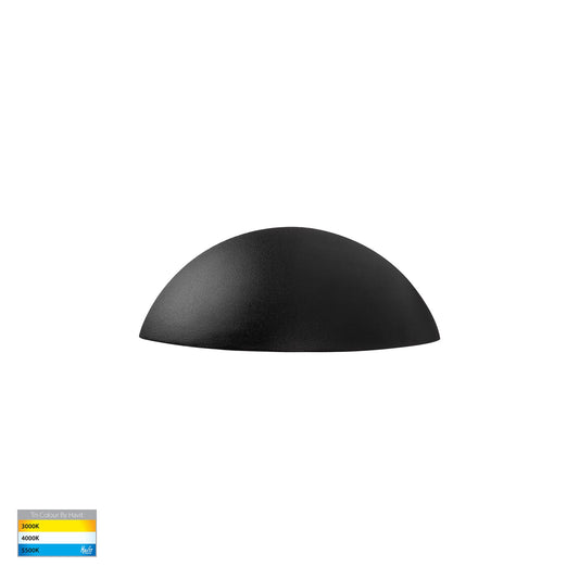 Curva Black LED Step Light - HV3251T-BLK-12V