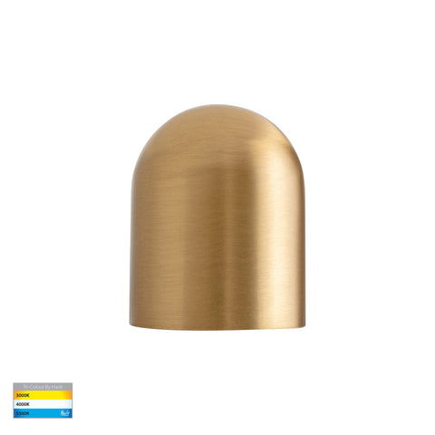Patra Solid Brass Surface Mounted LED Wall Light - HV3284T-BR-12V