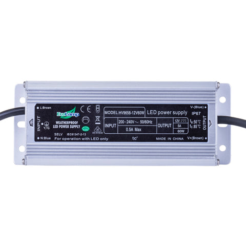 60w Weatherproof LED Driver - HV9658-24V60W
