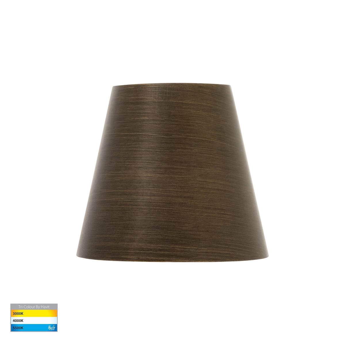 Kaval Antique Brass Surface Mounted LED Wall Light - HV3285T-AB-12V