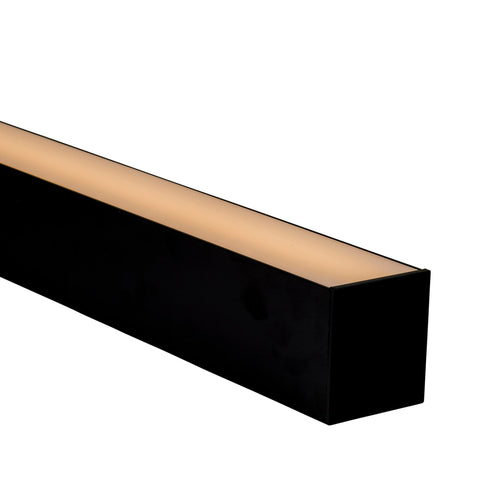 HV9693-8090-BLK- Large Deep Square Black Aluminium Profile - HV9693-8090-SD