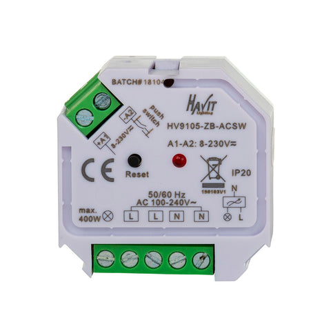 HV9105-ZB-ACSW Zigbee On-Off switch - HV9105-ZB-ACSW