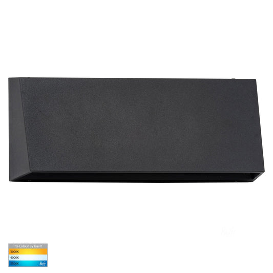 Shim Black LED Step Lights - HV3279T-BLK-240V
