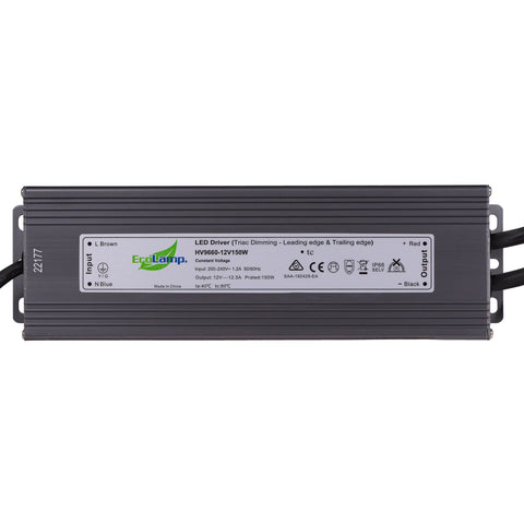 150W Weatherproof Dimmable LED Driver - HV9660-12V150W