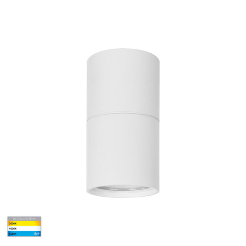 Nella White 7w Surface Mounted LED Downlight with Extension - HV5802T-WHT-EXT