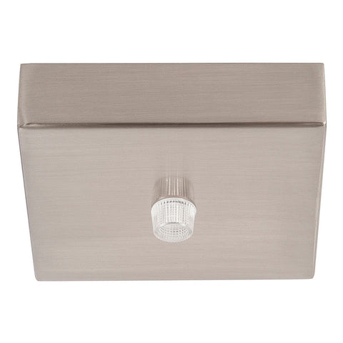 100mm Square Canopy Satin Chrome - HV9705-9025-SCH-SQ