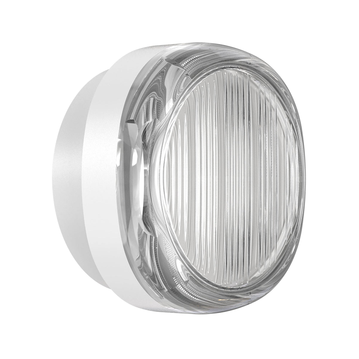 Lasi Aluminium White Wall Light - HV3619W-WHT