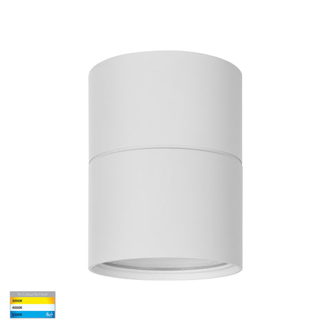 Nella White 12w Surface Mounted LED Downlight with Extension - HV5803T-WHT-EXT
