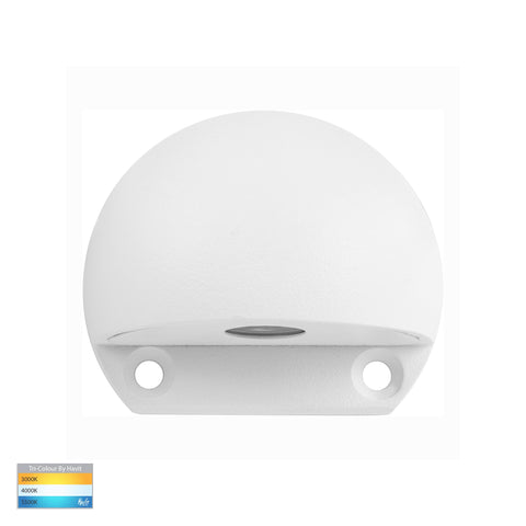 Occhio White LED Eyelid Step Light - HV3281T-WHT-12V