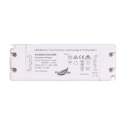 30W Indoor Dimmable LED Driver - HV9660-12V30W