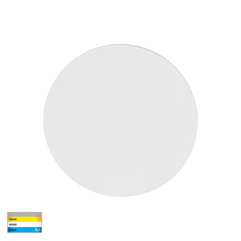 HV3591T-WHT- Halo White TRI Colour LED Wall Light - HV3591T-WHT