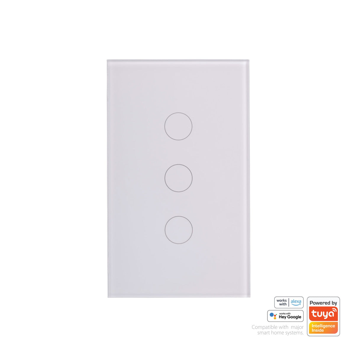 Wifi Three Gang White Wall Swi - HV9110-3