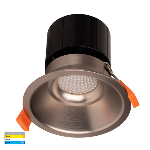 Prime Nickel Coloured Fixed Deep LED Downlight - HV5514T-NK