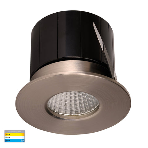 Prime Nickel Coloured Fixed LED Downlight - HV5511T-NK