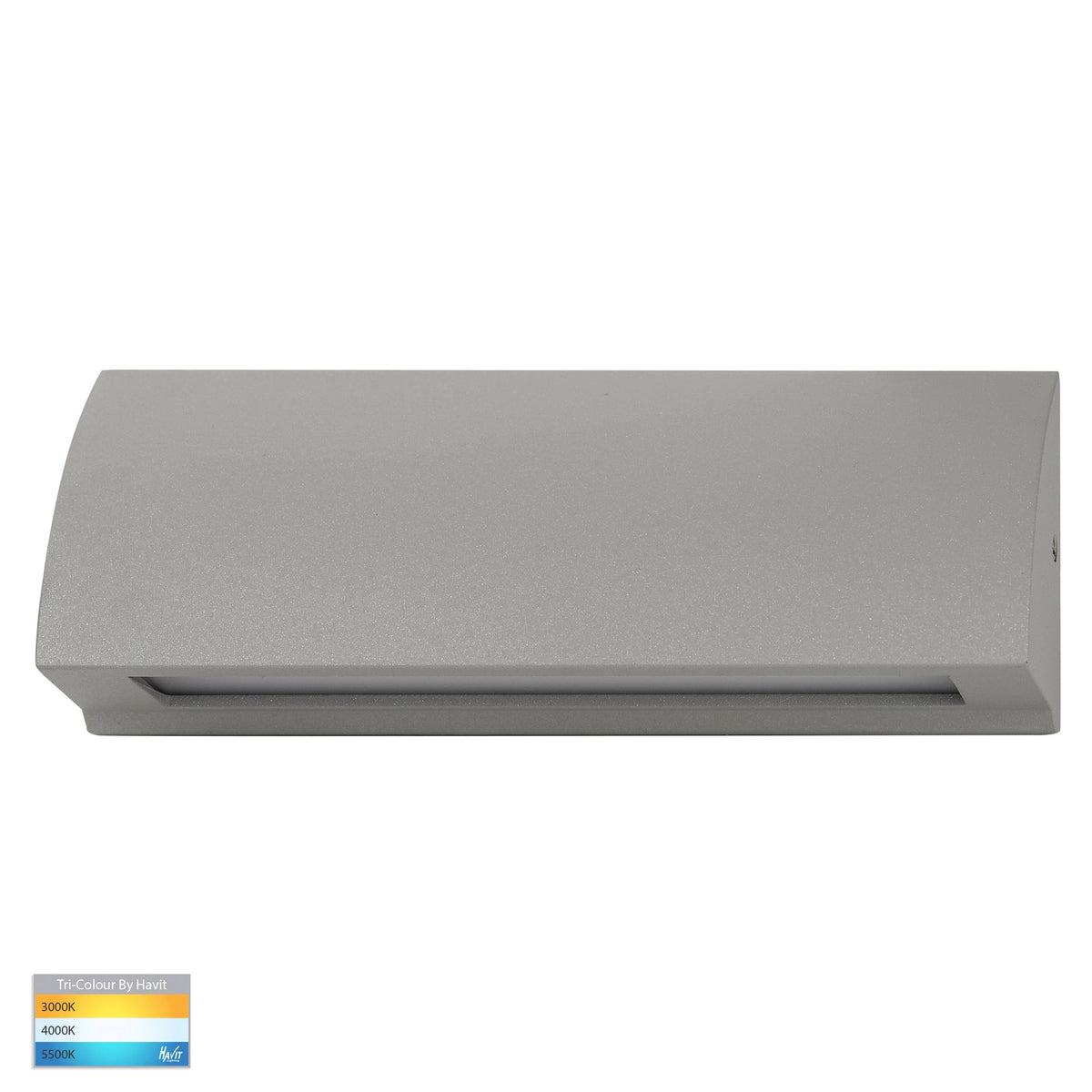 Taso 6w Silver TRI Colour LED Step Light - HV3271T-SLV-12V