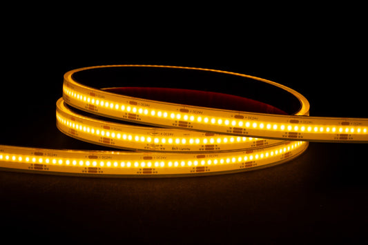 HV9761-IP67-608-CT-10M - 14.4w IP67 24v DC CT COB Dotless LED Strip