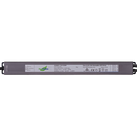 100W Triac + 0-1/10v Dimmable LED Driver - HV9661-12V100W