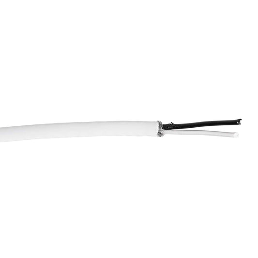 White 2 Core Low Voltage Suspension Cable - HV9705-9955-WHT