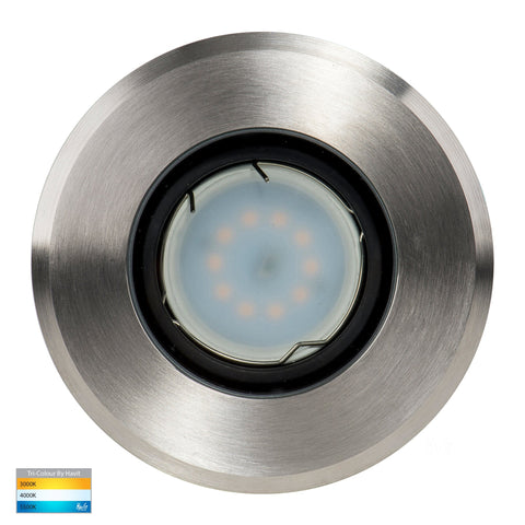 Luta 316 Stainless Steel TRI Colour Adjustable Inground Light - HV1825T