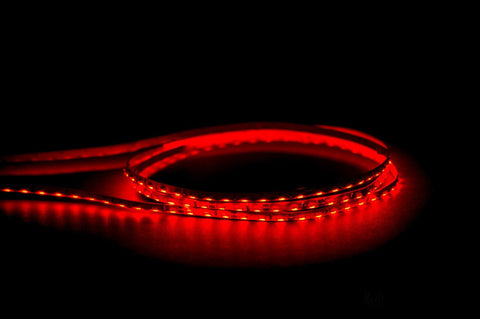 7.7w IP20 Side Mounted LED Strip  Red - HV9723-IP20-96SM-R
