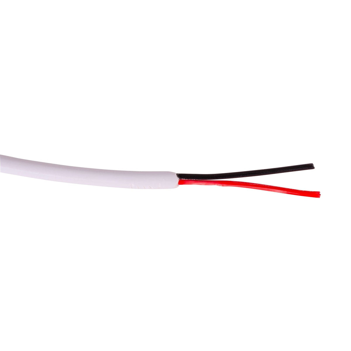 2 Core red and black cable with White Outer Sheathing - HV9980
