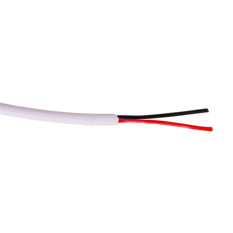 2 Core red and black cable with White Outer Sheathing - HV9980