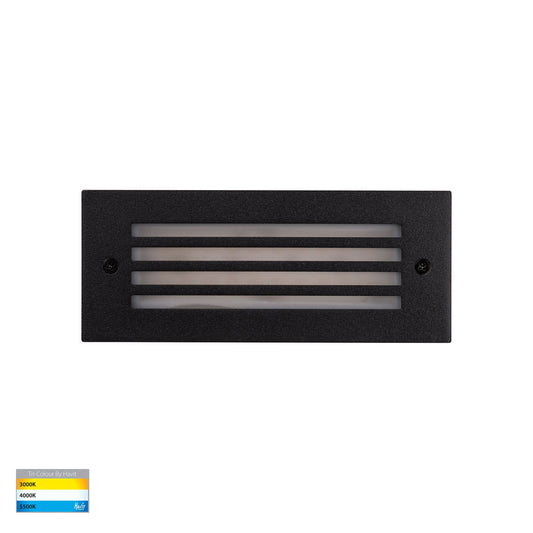 Bata Black 6w LED Brick Light - HV3006T-BLK-240V