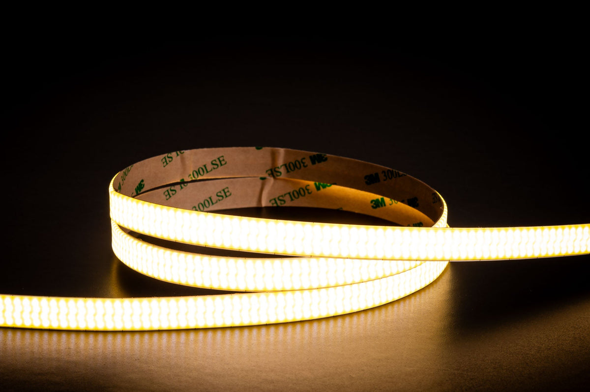 15w IP20 24v DC COB 4000K LED Strip - HV9761-IP20-1280-4K-30M