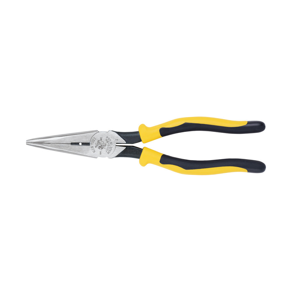 Klein Tools A-J203-8N 8In Journeyman Hd Long-Nose Plrs Side-Cut & - ARCK Electrical Wholesale Supplies