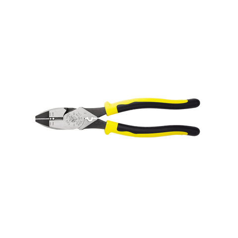 Klein Tools A-J213-9NECRN Hi Lev 9In J/Man Side Cut Pliers W/Crimper& - ARCK Electrical Wholesale Supplies